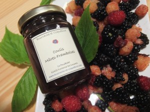 coulis mûres-framboises